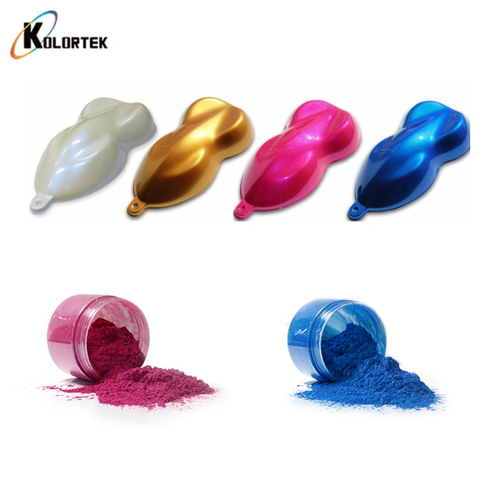 Pearlescent Effect Metallic Paint Colors Pigments