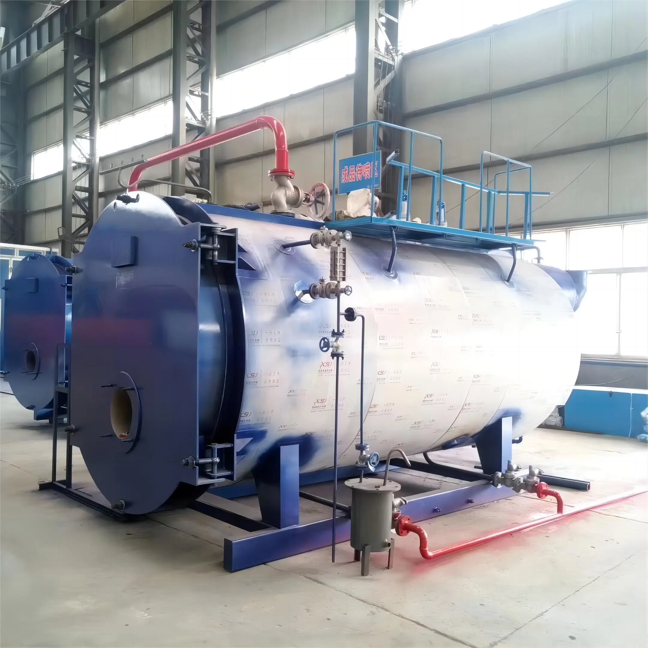 Industrial 250HP Fuel Oil Gas Steam Boiler for Breeding Industry