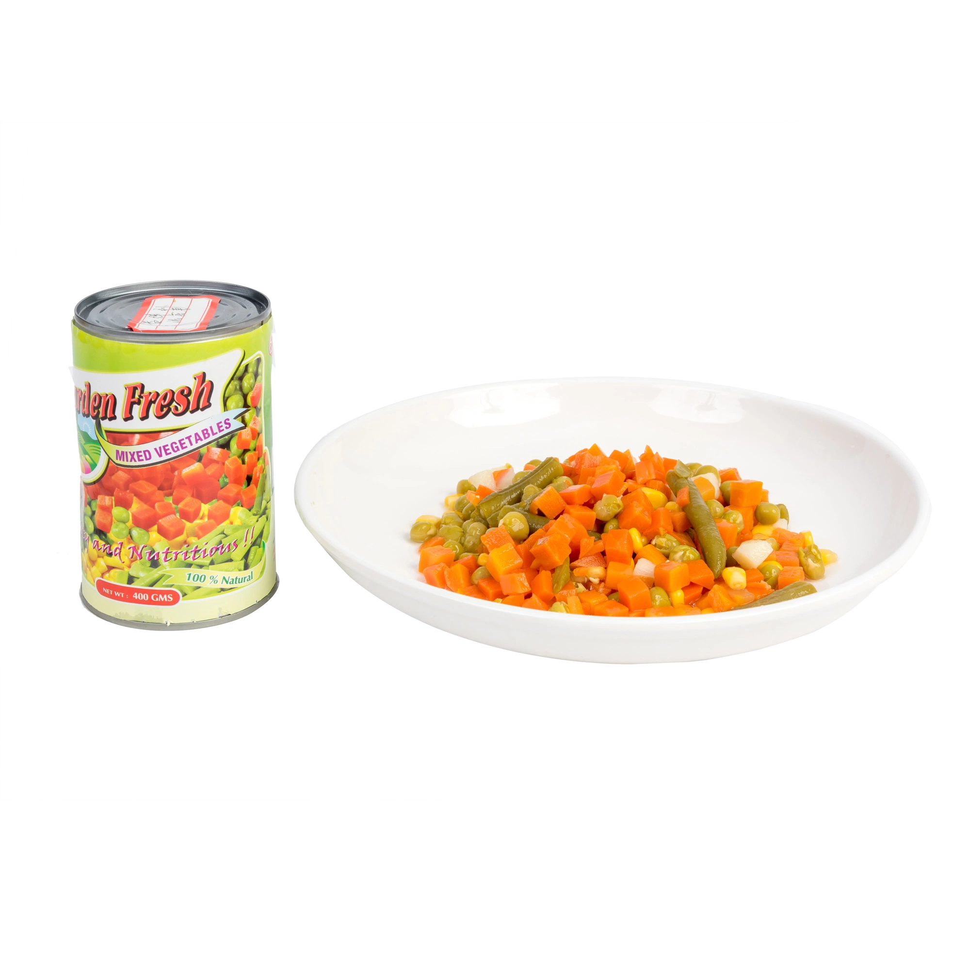 Canned Food Fresh Vegetable Mixed 4 Kinds