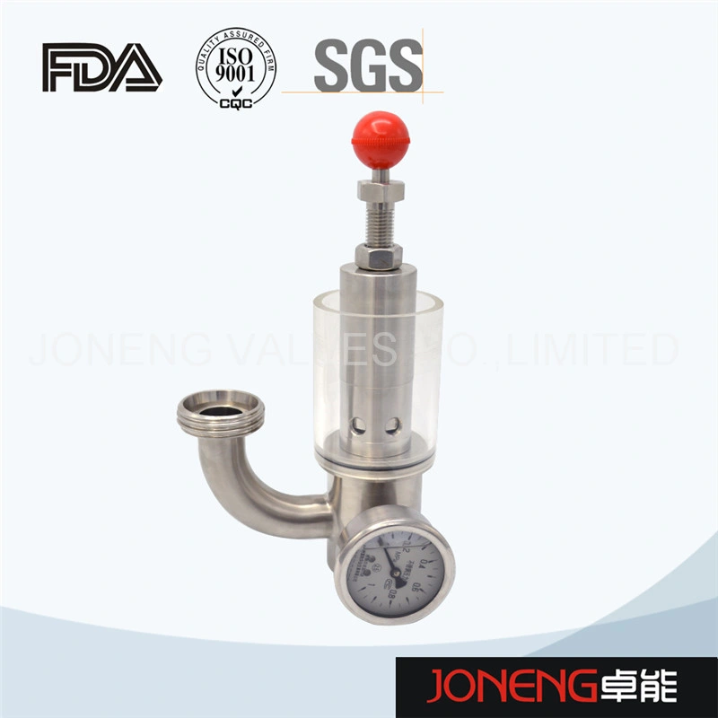 Stainless Steel Sanitary Air Pressure Release Safety Relief Reducing Exhaust Regulating Valve