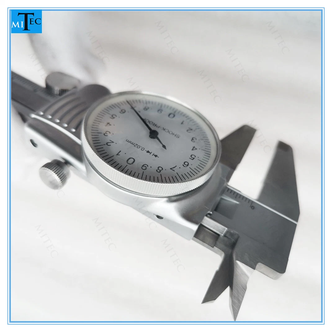 0-300mm Metal Casing Shock Proof Dial Caliper