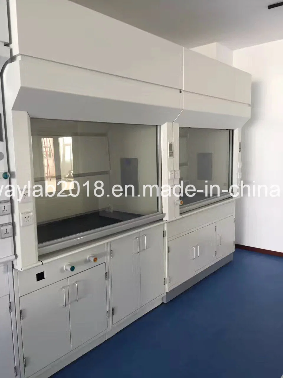 En14175 EU Standard Energy-Saving Lab Steel Fuming Hood Fume Cupboard Fume Hood Lab Furniture