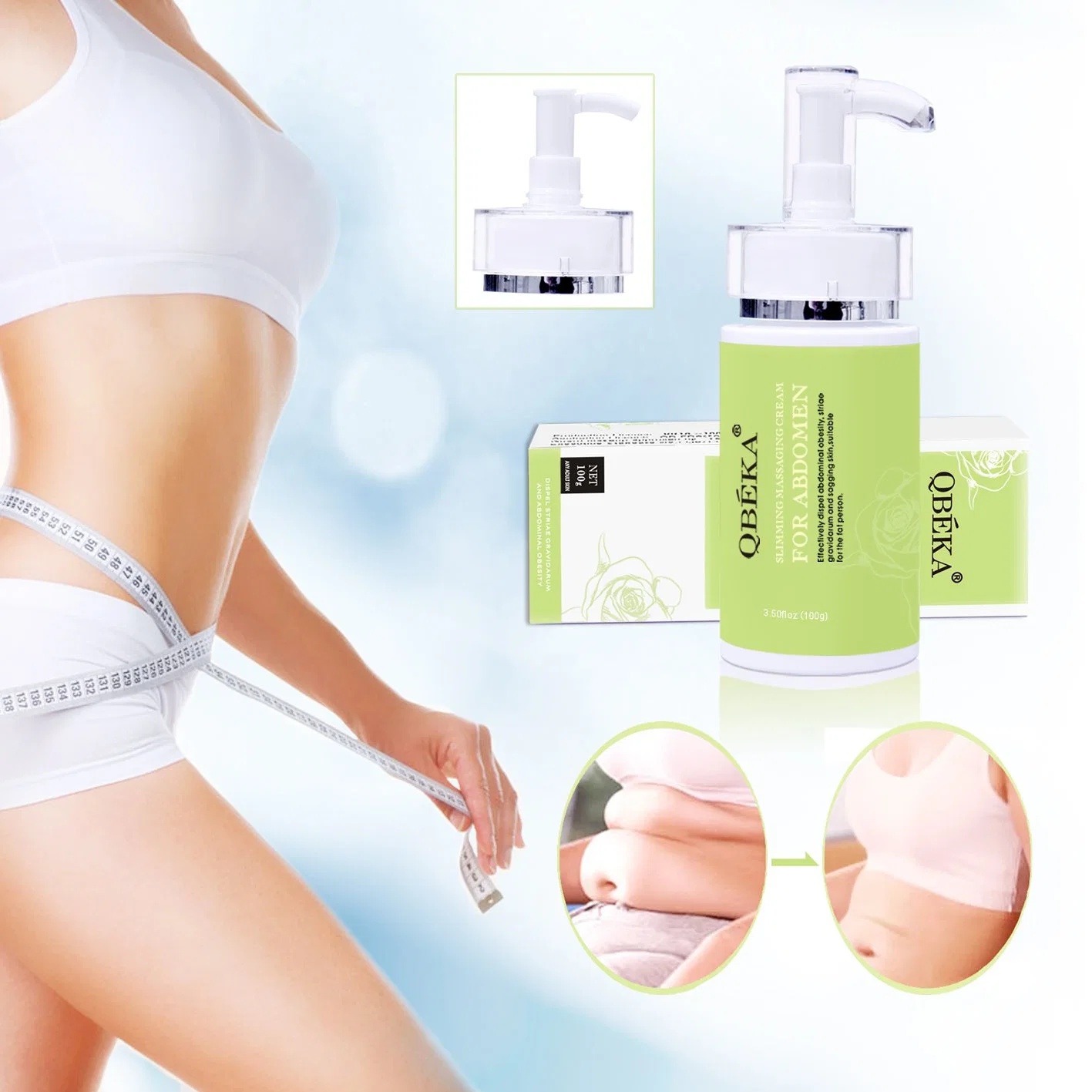 Best Slimming Cream Fat-Burning for Tighten Abdomen Skin Slimming Formula