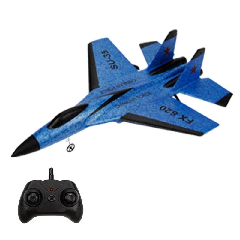 Su35 Airplane with LED Night Light Foam RC Glider Aircraft Model Remote Radio Control Toys RC Plane