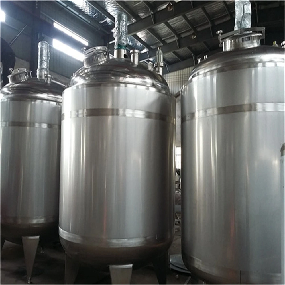 Stainless Steel Steam Heating Tomato Paste Mix Tank with Agitator