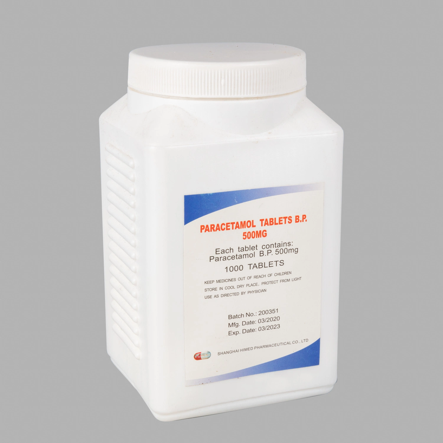 Paracetamol/Acetaminophen Tablets 500mg Generic Finished Western Medicine