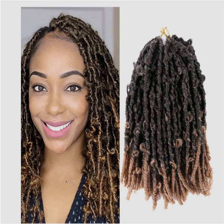 20pouce le papillon déesse de la tresse de cheveux synthétiques Locs crochet