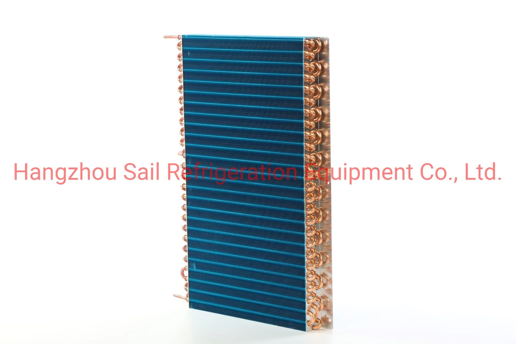 Aluminum End Plate Copper Tube Aluminum Fin Small Condenser Coil for Iran Market