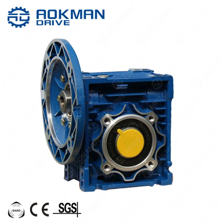 Aluminum Material Worm Gearbox with Output Flange