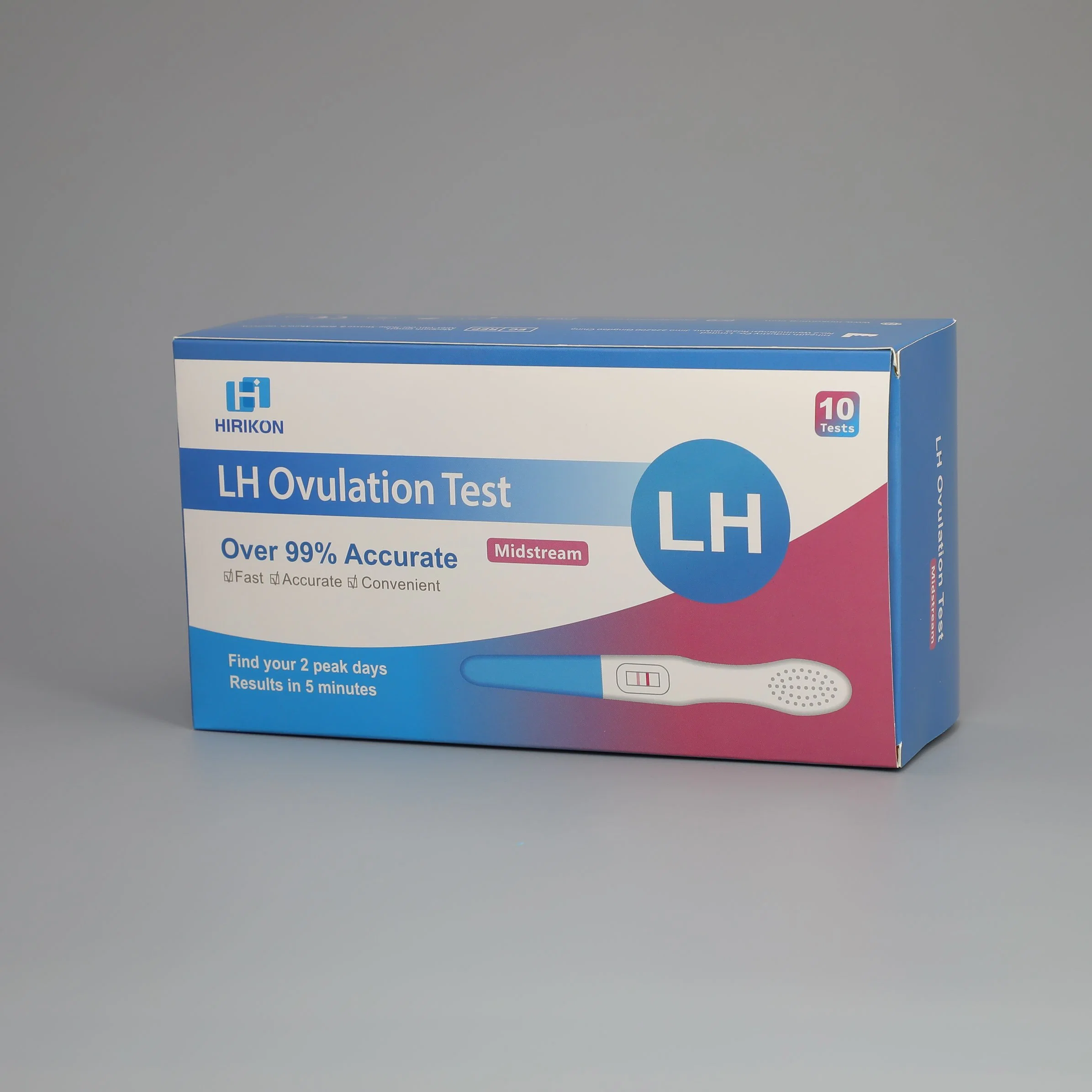 Hirikon Early Rapid Lh Ovulation Test Midflow Ovulation Test Science Standard for Home