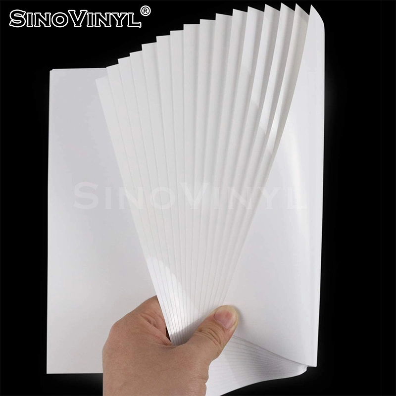 SINOVINYL Wholesale/Supplier Heat Transfer Printing Paper Film Pu Roll Printable Vinyl For Shirt