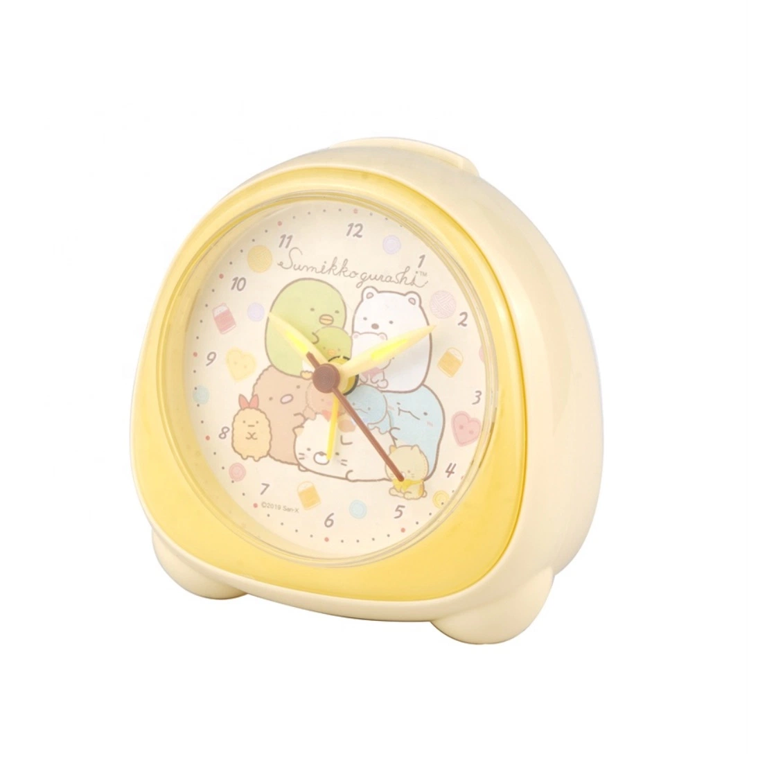 Japan Style Cartoon Figure Customized Dial /Logo Printed Colorful Children Clock