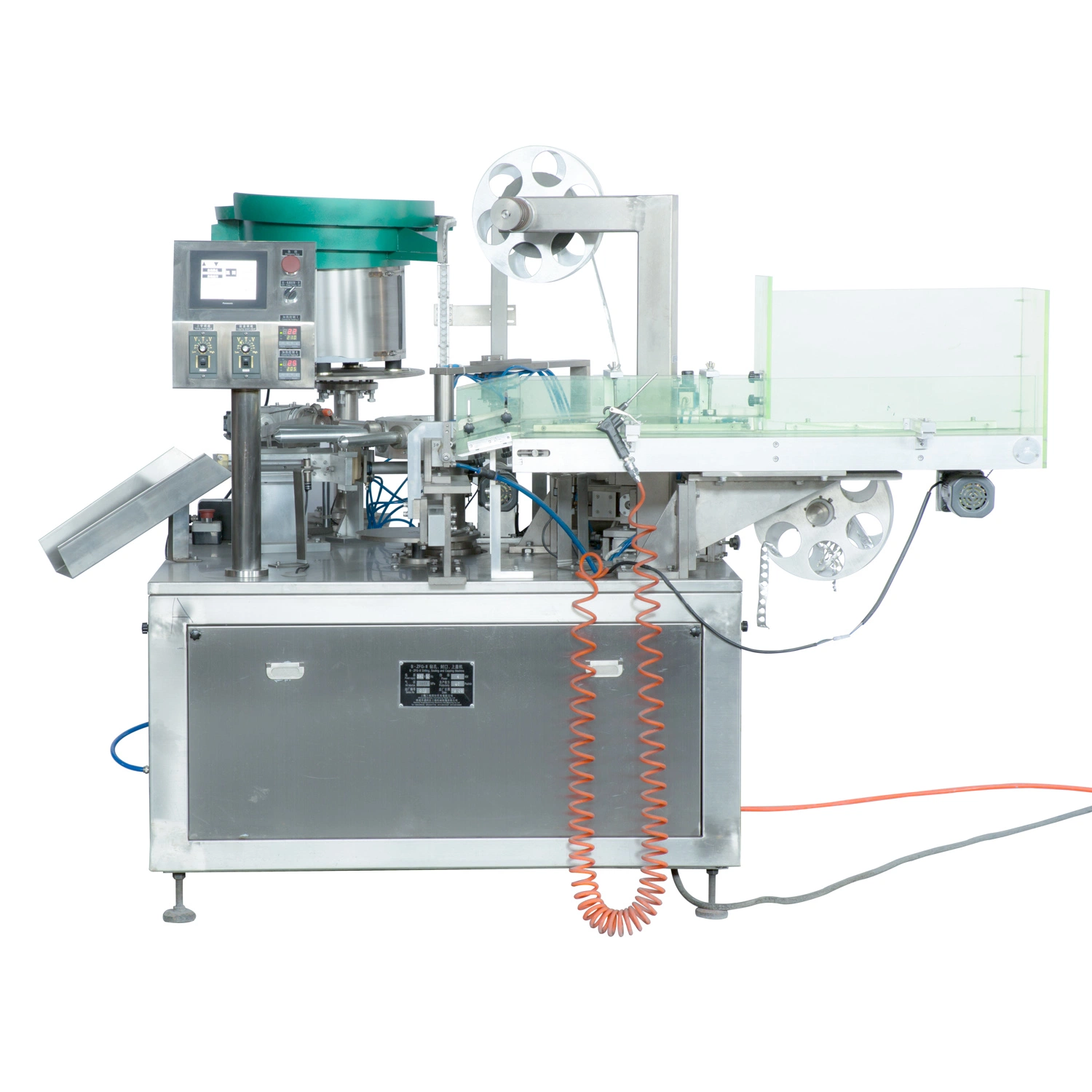 B. Zfg-II Aluminum Foil Top Sealing Capping Machine