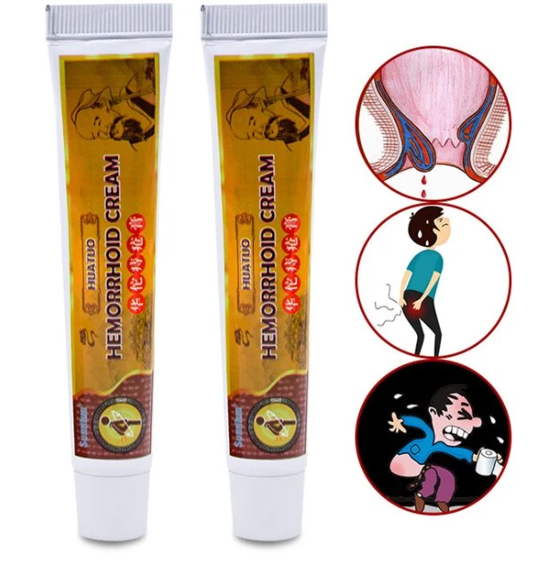 Chinese Herbal Relieve Itching, Bleeding Hemorrhoid & Fissure Cream Gel