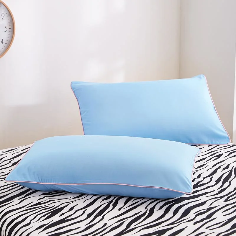 Import From China Wholesale/Supplier Discount Brushed Microfiber Plain Blue Bed Sheet Set with Single, Double Queen, King Size