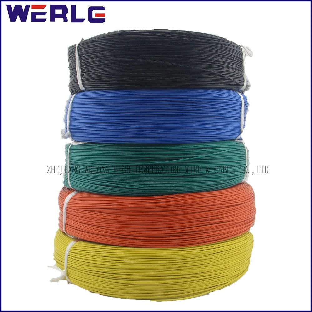 UL 3135 AWG 25 Orange PVC Insulated Tinner Cooper Silicone Wire