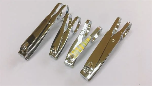 Professional Korea Model Nail Clipper Manufacturer with Electrophoresis Scissor Handle and Laser File