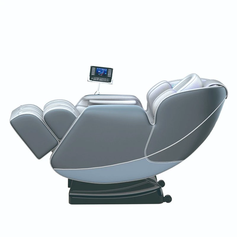 Factory Offer Good Service OEM Grey High End 4D Zero Gravity Automatic Music Massage Chair with Head Massage