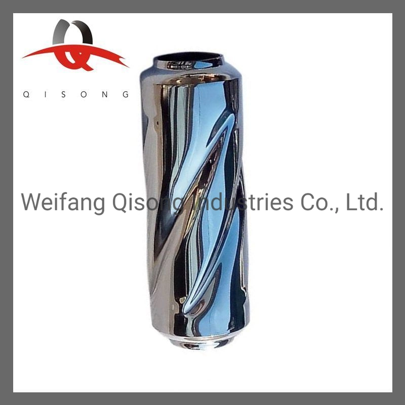 [Qisong] Universal Qiauts Brand Auto SUS304 Tourbillion Screw Muffler Spiral Muffler Resonator