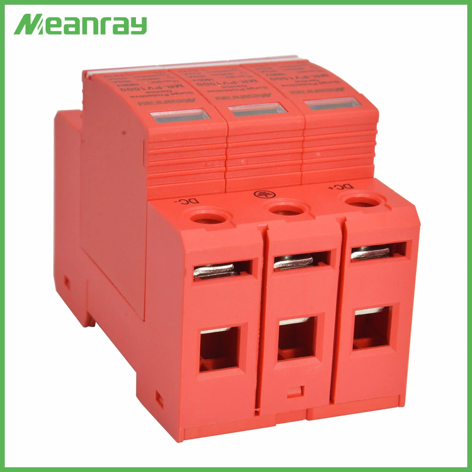 Solar PV DC 3 Pole 600V/800V/1000V/1200V SPD 20-40ka 800V DC Surge Generator