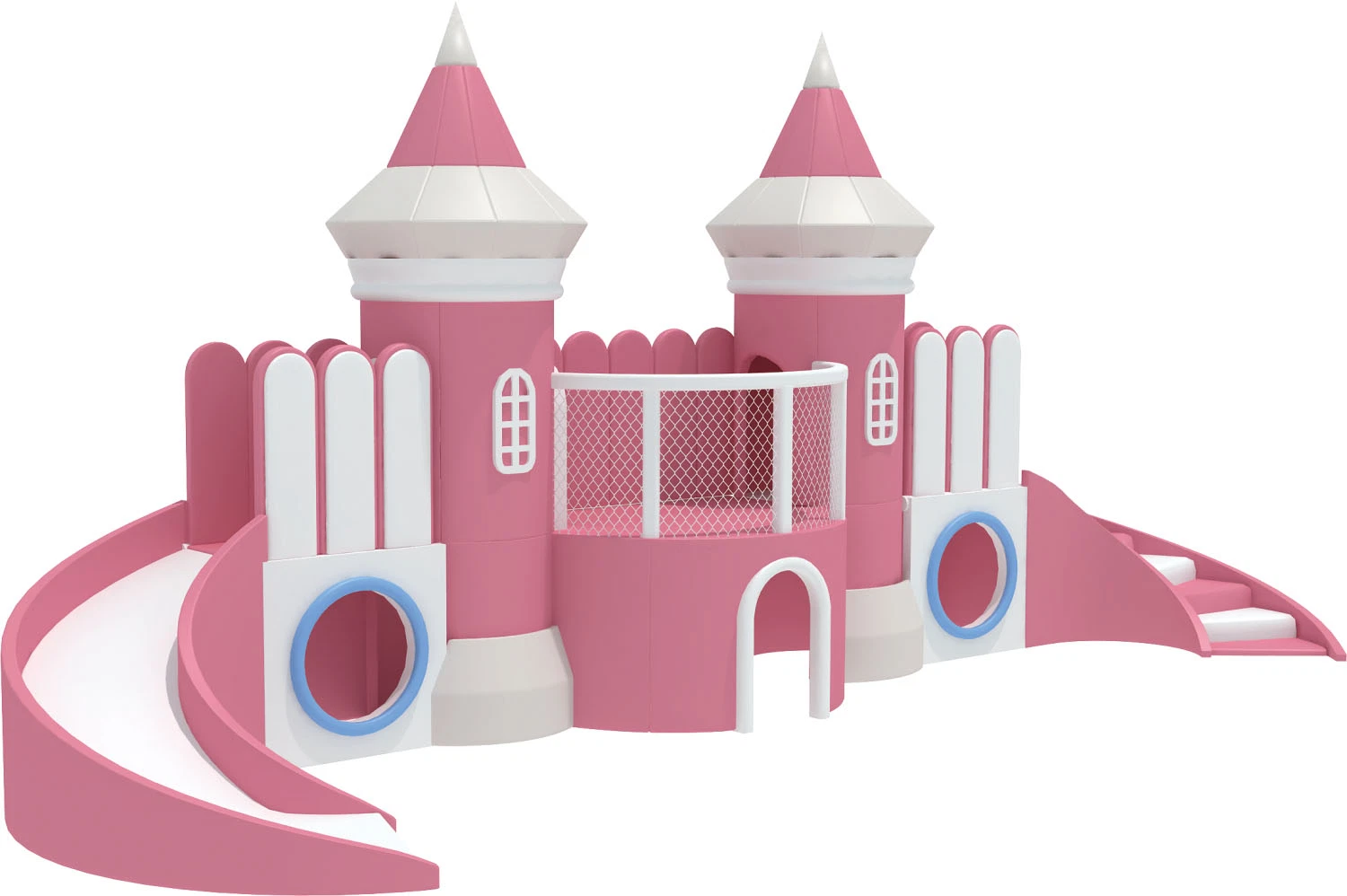 Castle-Themed Princess-Style Indoor Toy Park