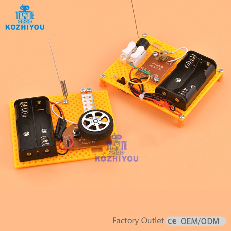 Remote - Controlled Wireless Telegraph Model Children's Educational Toys Technology Small Production of Audio - Visual Physics Experiments