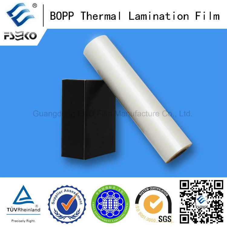 Various Thickness BOPP Pet Thermal Lamination Film for Packaging and Printing