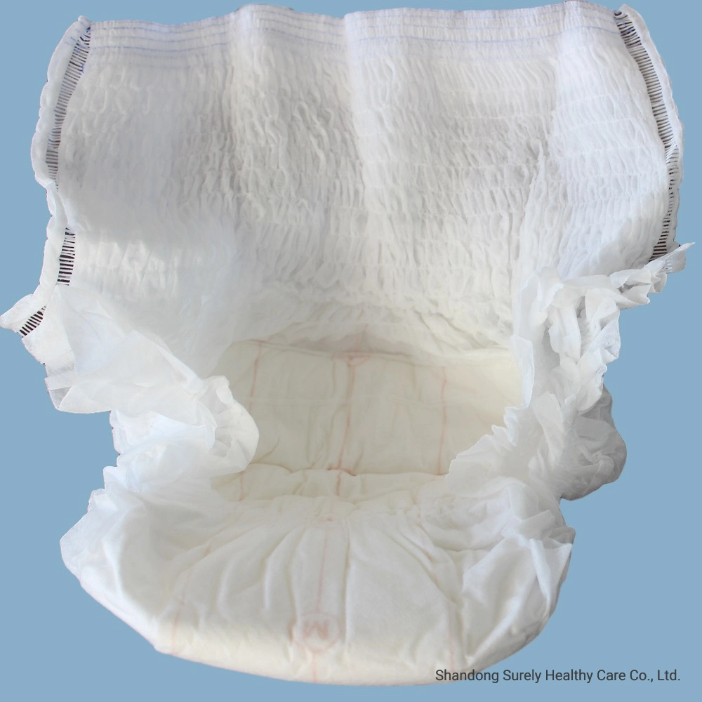 Thick Thin Fluff Pulp Nonwoven Paper Cotton Extra Large Largest Small Yong S XXL Adult Pull up Diaper /Pull on Pullup Diaper