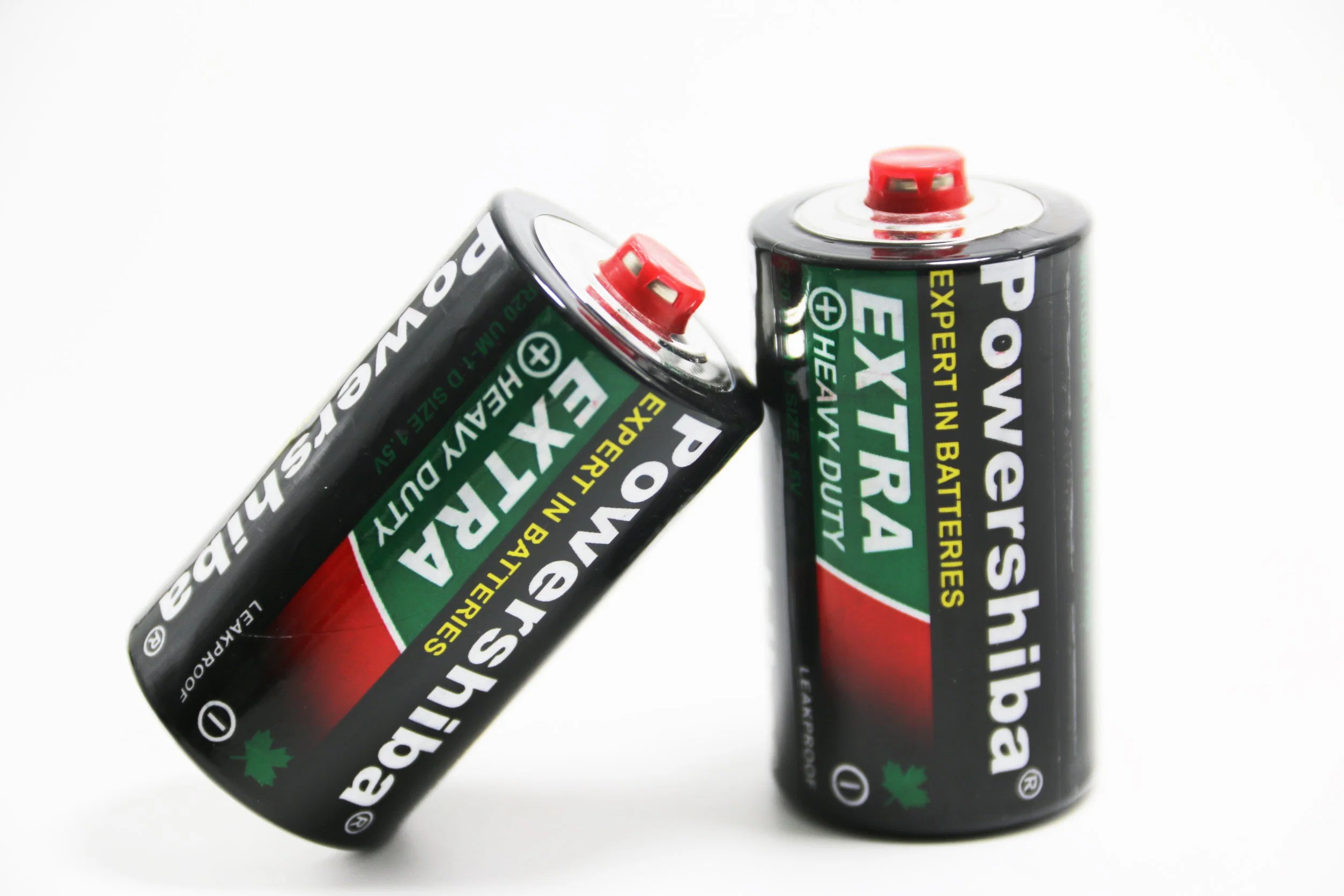 La alta calidad D R20 UM-1 de zinc-carbono Batería R201p 1,5 D primaria Non-Rechargeable tamaño de pila seca batería de ultra alta resistencia