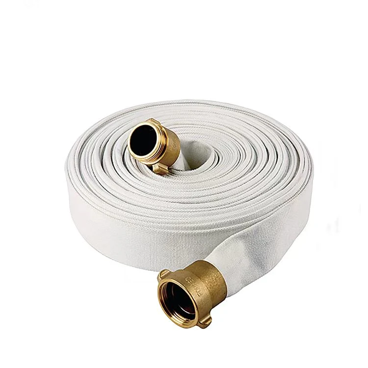 High Quality Cheap Reinforced Canvas Covered Fire Hose Pipe