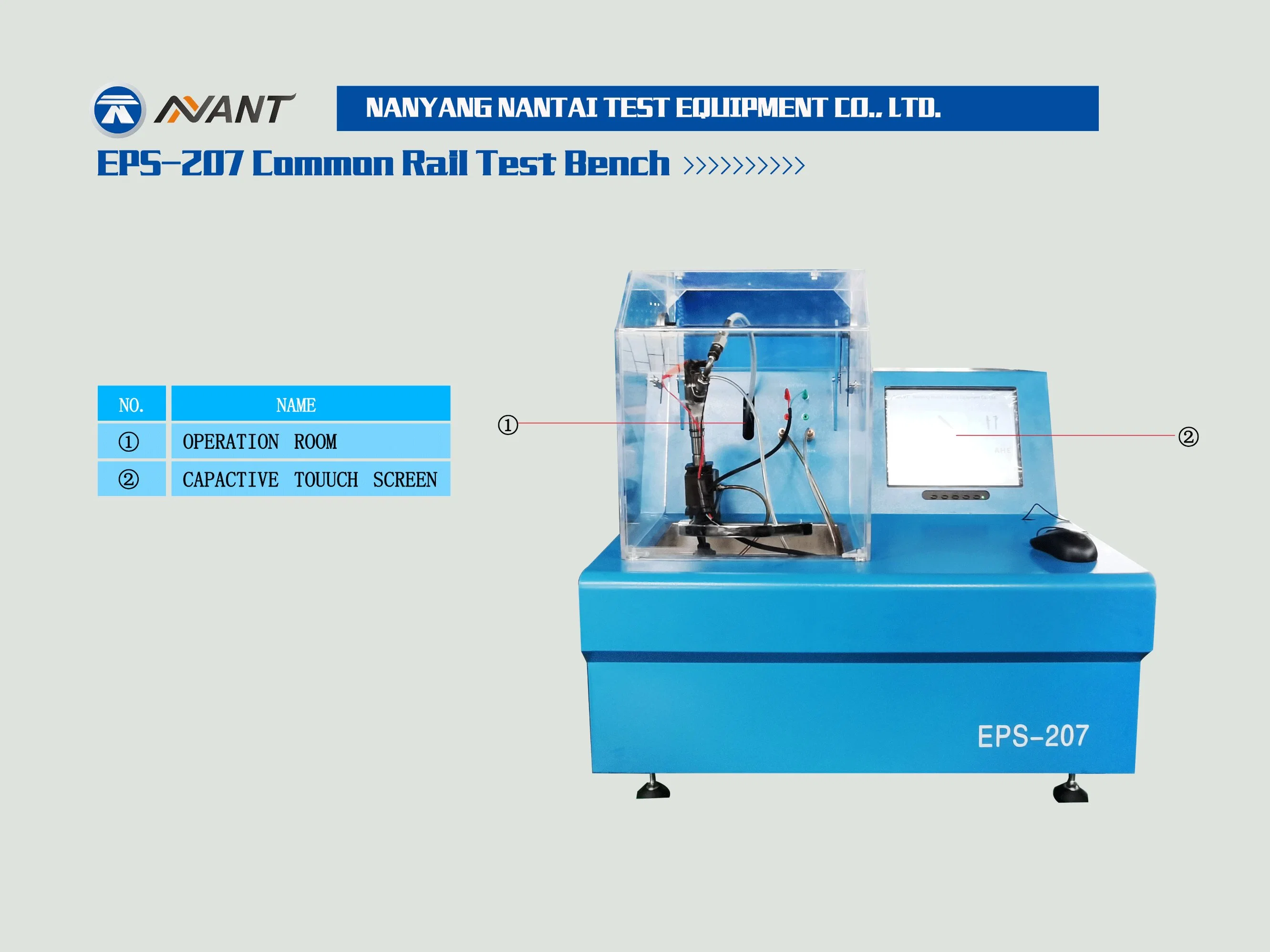 EPS207 Portable Cr Injector Test Bench