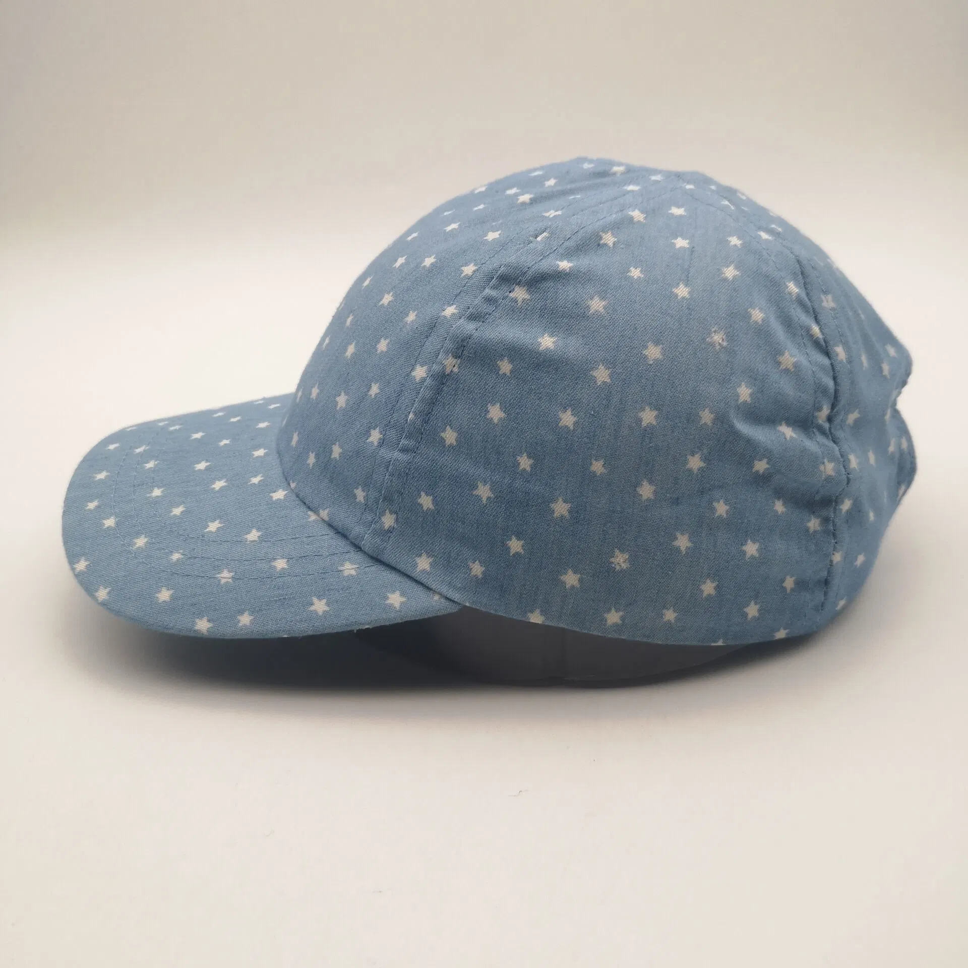 67% Cotton Baby Denim Cute Allover Little Star Baseball Cap