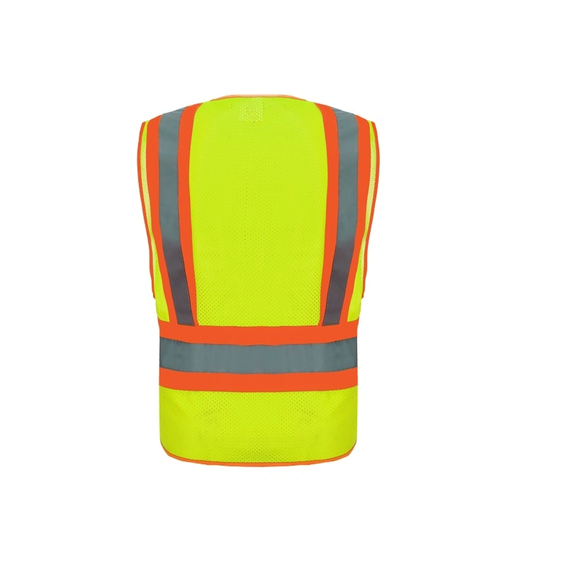 Security Safety Vest Reflective Protective Construction Uniform Work Wear