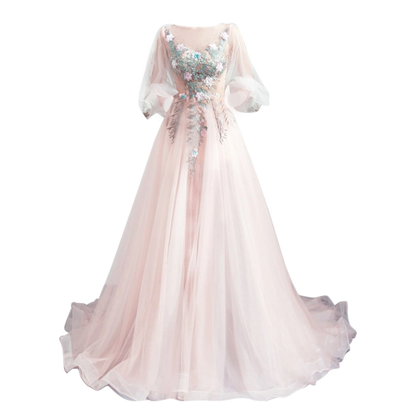 Bride&prime; S Dress Wedding Evening Dress