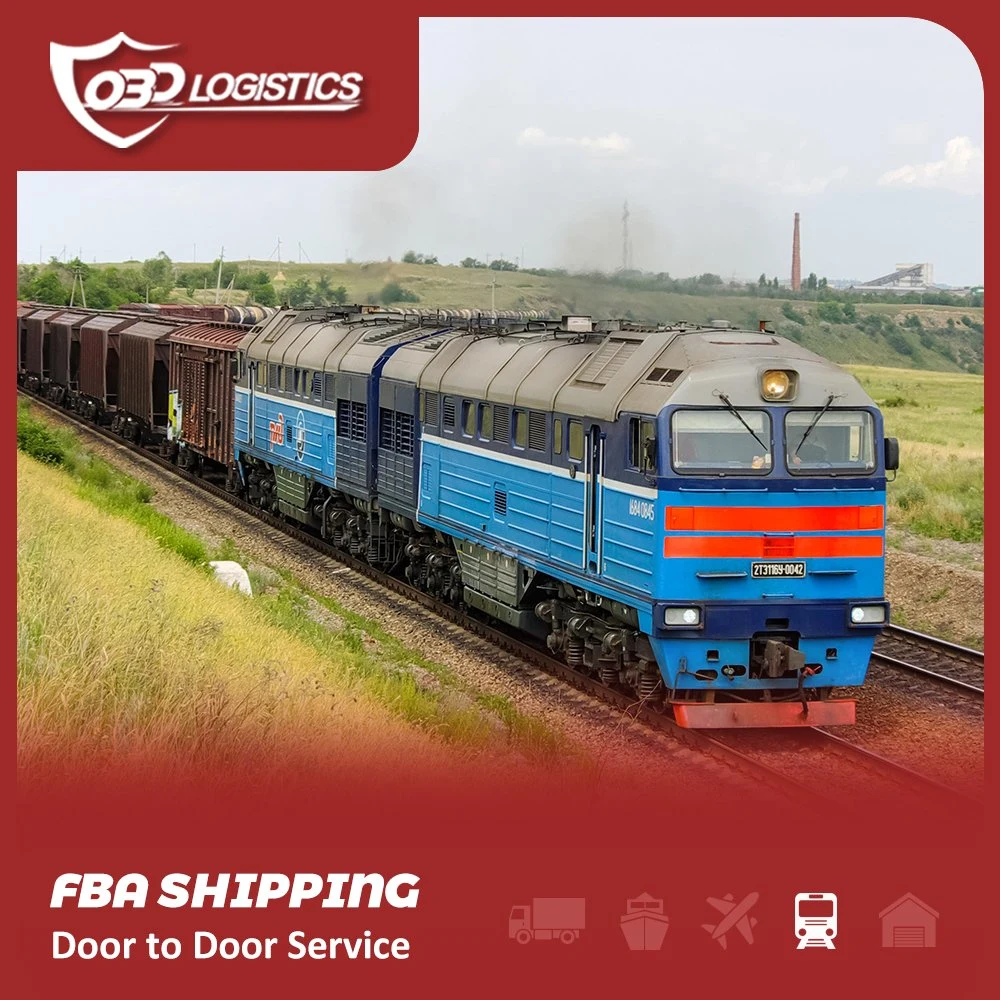 China Top Logistics Company Eisenbahn Shpping nach Frankreich Italien Belgien Internationaler Transportservice