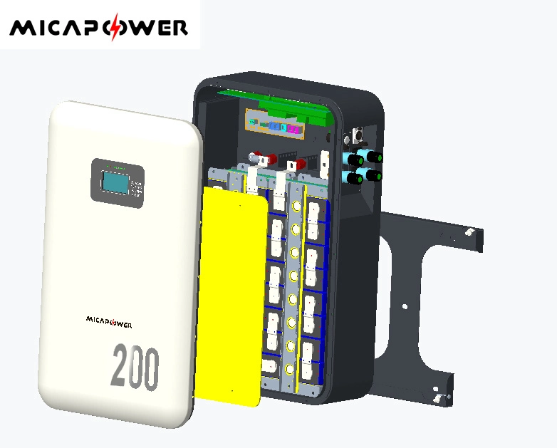 10kwh 5kwh LiFePO4 Battery 48V 51.2V 200ah Lithium LFP Solar Batterie Battery with 200A BMS Used 200ah Cell 16s1p 100ah Cell 16s2p