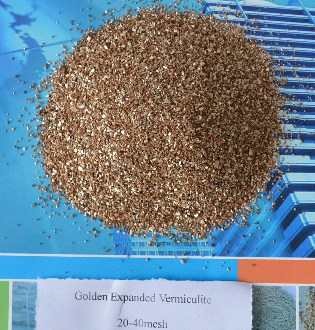 Tratamiento de la ciénaga, absorción de aceite de mar, se utilizó vermiculita y vermiculita expandida