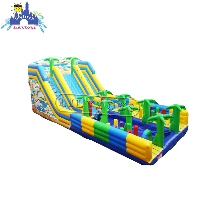 New Inflatable Jungle Fun City Amusement Park with Slide to Sale