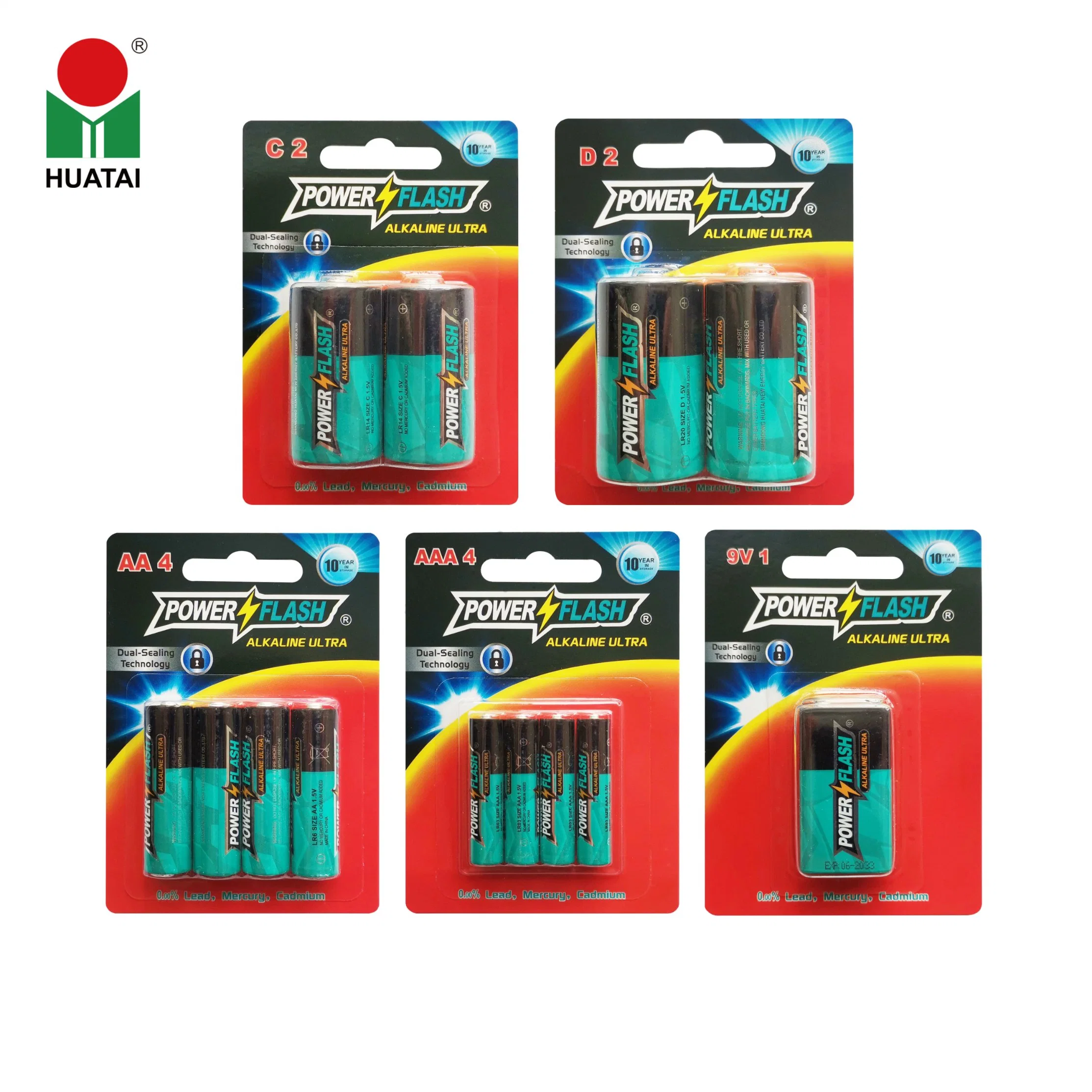 Ultra Alkaline AA, AAA, D, C, 9V Dry Battery AA Alkaline Battery