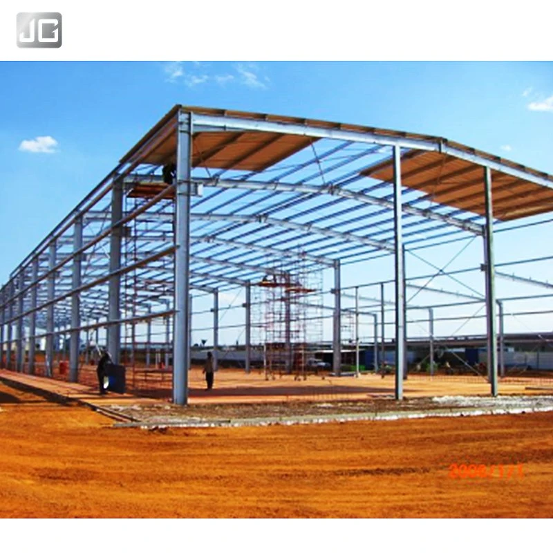 Steel Structure Prefabricated Metallic Steel Structure Prefab Construction Industrial Building for Warehouse Workshop