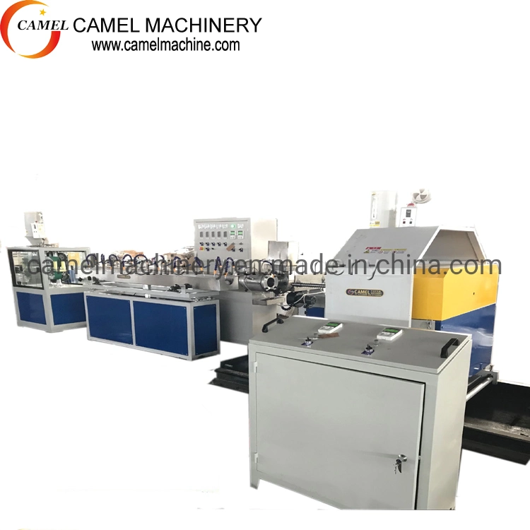 Plastic PVC Steel Wire Reinforced Pipe Extrusion Line PVC Material Hose Production Line