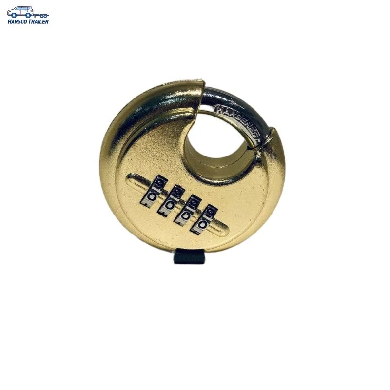 Trailer Hitch Coupler Combination Discus Disc Padlock