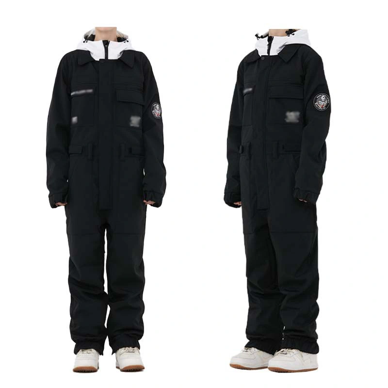 Wear-Resistant 100% Polyester High quality/High cost performance  Outdoor Sports Snow Ski Jumpsuit