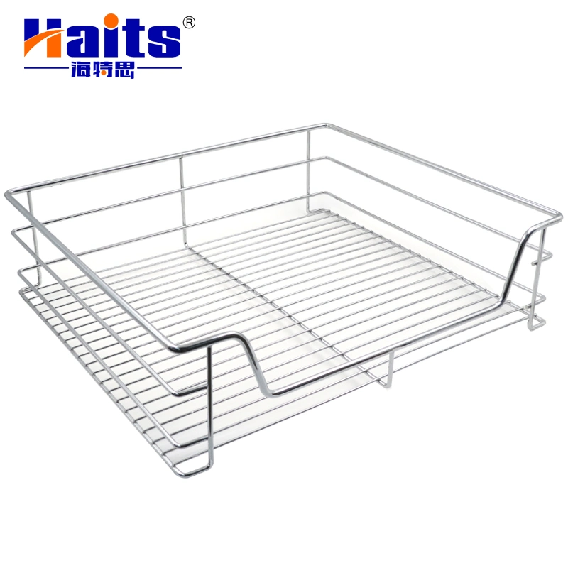 Kitchen Pull out Drawer Slide with Wire Basket