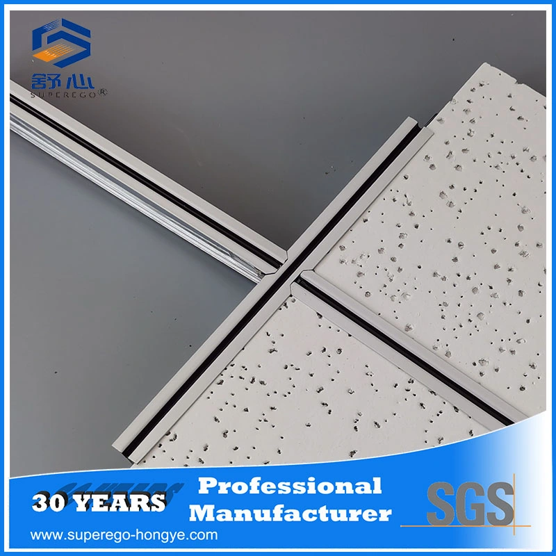 600X600X15mm Sanded Pattern Mineral Fiber Tile Suspended Ceiling