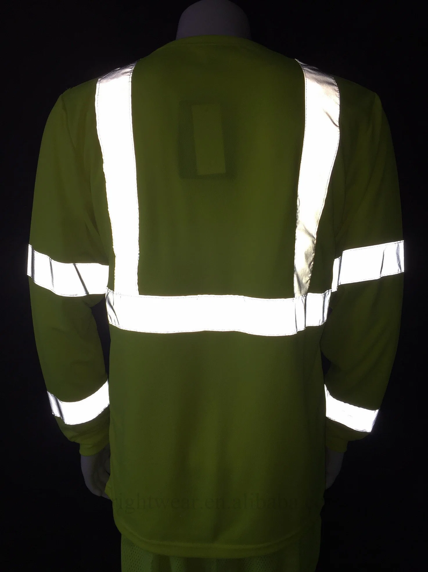 Class 3 Safety T-Shirt Hi-Vis Workwear High Visibility Safety Wear