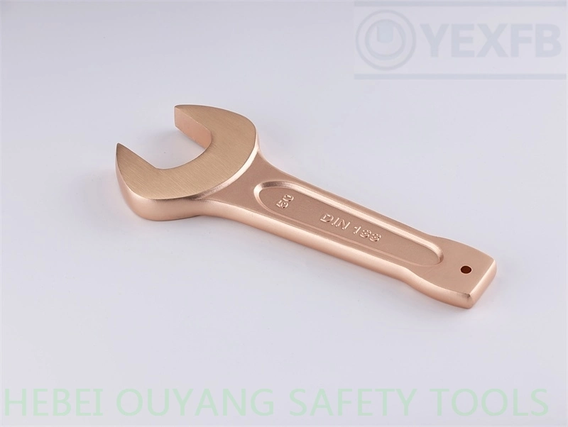 Non-Sparking Oil Gas Safety Tools Striking Open Spanner/Wrench Al-Cu or Be-Cu Atex