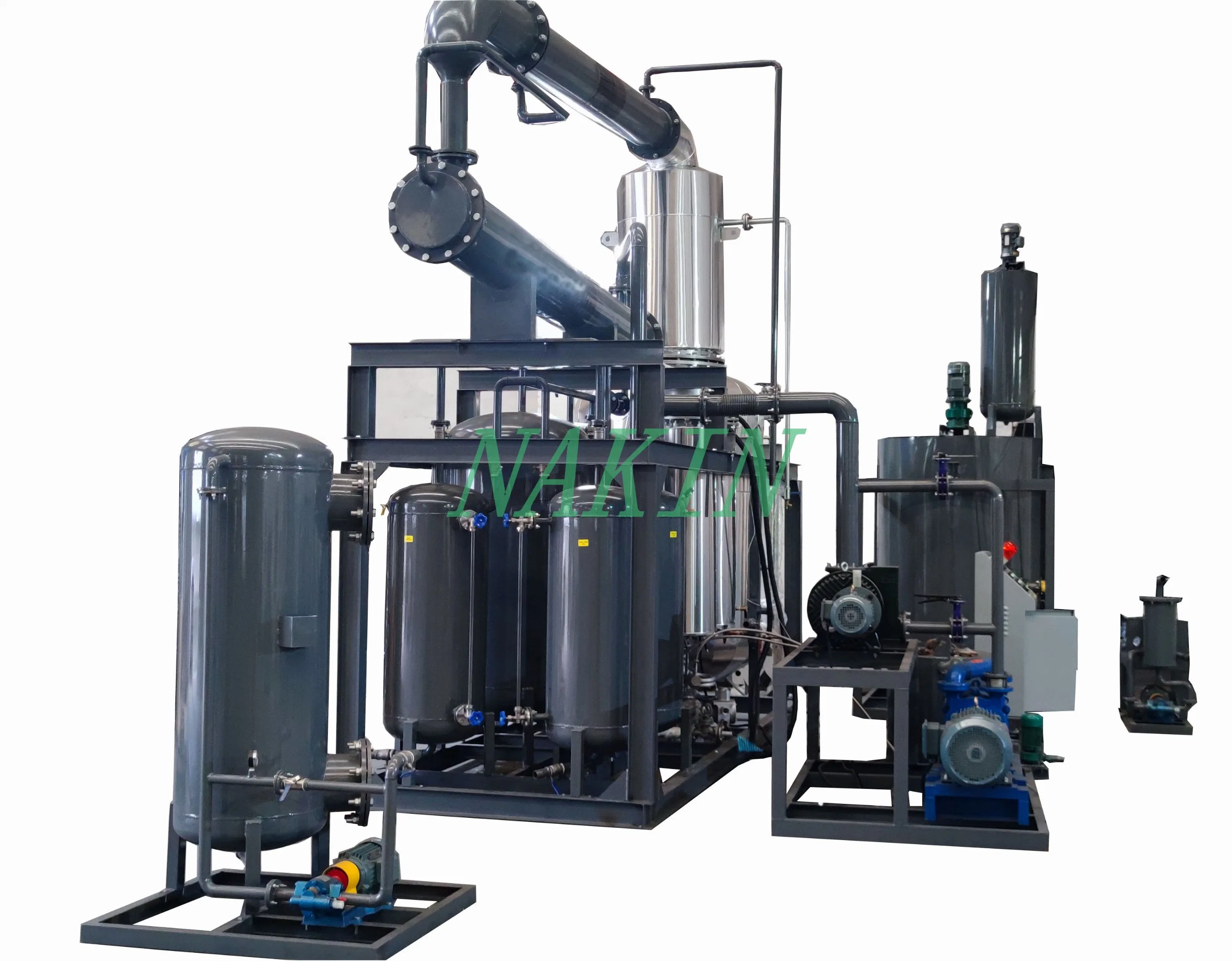 Waste Car Engine Oil Vacuum Distillation Machine to Get Base Oil