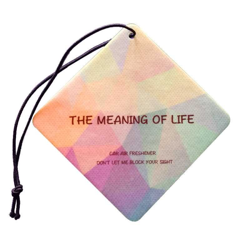 Personal Design Paper Air Freshener Hanging Fragrance Car Accessories