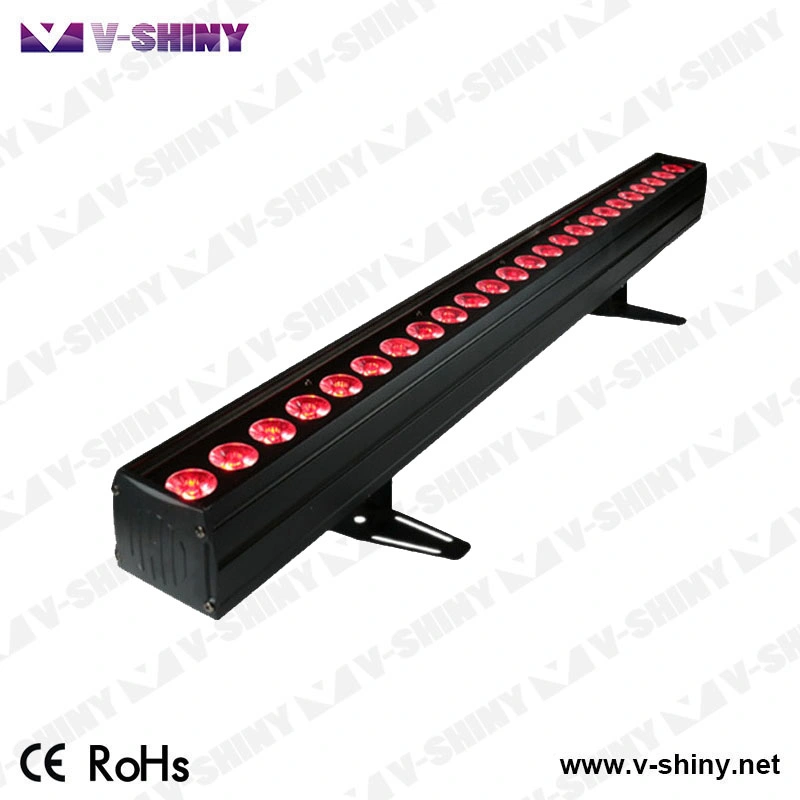 15W X 24PCS Rgbwauv 6in1 LED Indoor Bar Stage Lighting